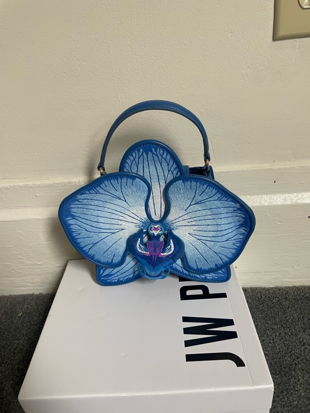 JW PEI Blue Orchid Top-Handle Mini Bag